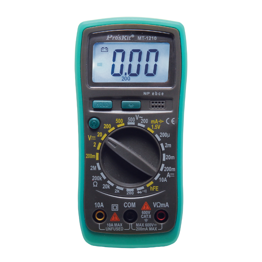 MT-1210 3 1/2 Compact Digital Multimeter
