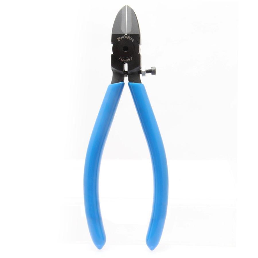 PM-957: Tungsten Side Cutting Plier With Adjustable Screw