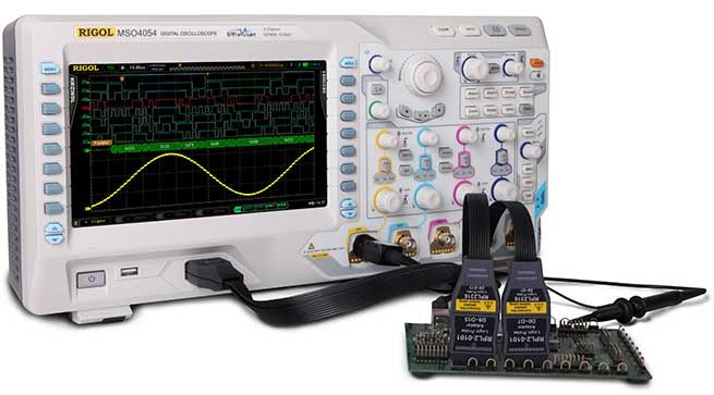 MSO4054: 500 MHz Mixed Signal Oscilloscope