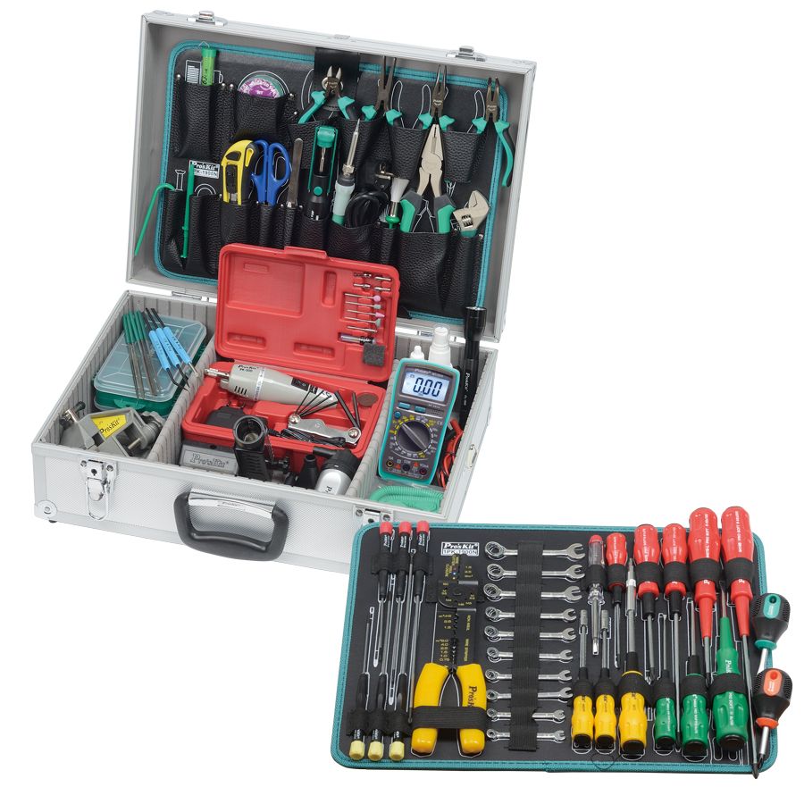 1PK-1900NB Pro's Electronic Tool Kit (220V, Metric)