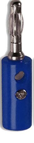 CAP1124BL: BANANA PLUG 4mm(BLUE)