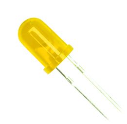 LY 3310: 5mm ROUND TYPE,YELLOW DIFFUSED,EMITTED LIGHT-YELLOW