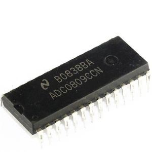 ADC0809CCN: 28 PIN 8 BIT A/D CONVERTER (8-CHANNEL MPX)