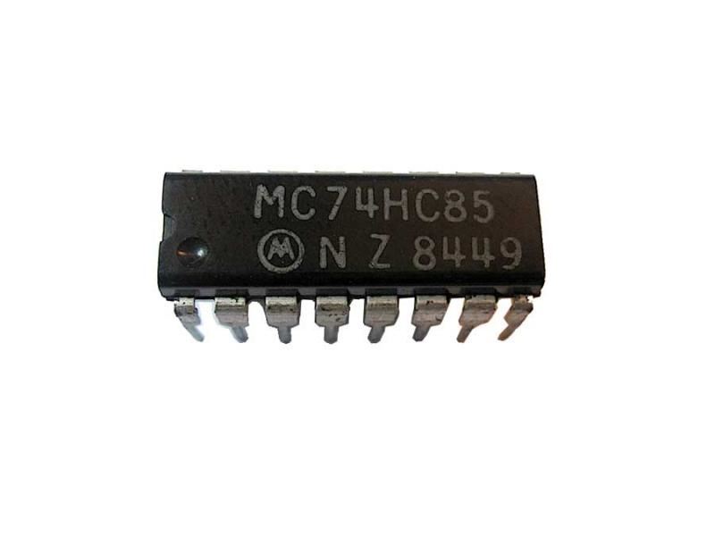 74HC85: 16P 4 Bit Magnitude Comparator