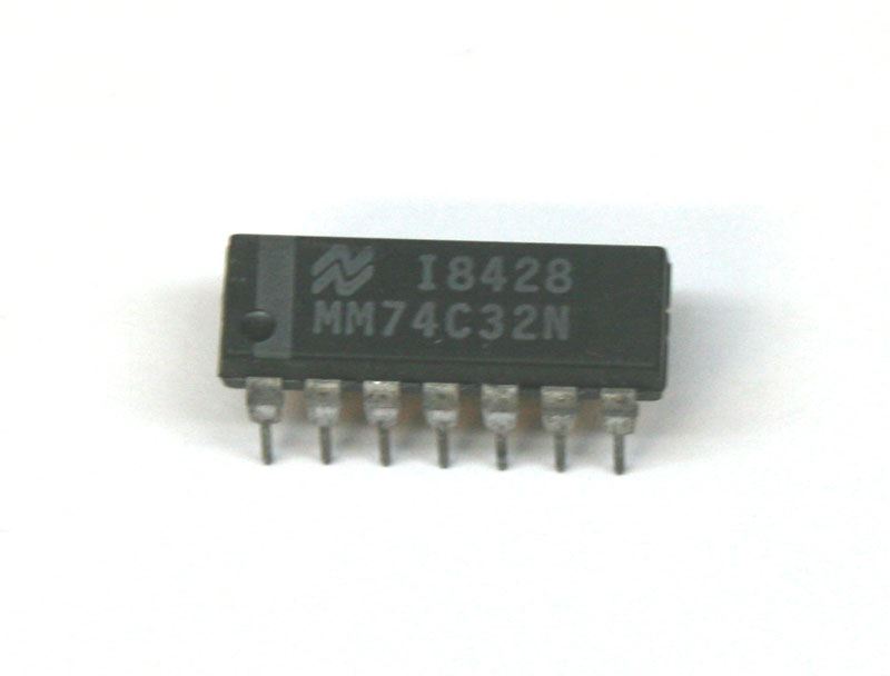 74C32: 14P Quad 2 input OR Gate