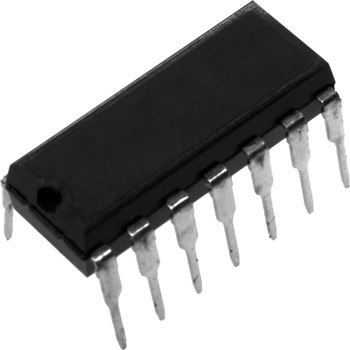 74F51: 14P Dual 2 Wide-2 input AND/OR/Inv Gate
