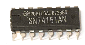 74151: 16P 1 of 8 DaLa Selector Multiplexer