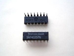 74S257: 16P Quad 2 input Multiplexer (T.S.)