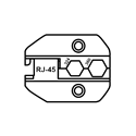 1PK-3003D25 : Die Set For 8P/RJ45 WE/SS Modular Plugs & RG6/RG6 Quad Shield CATV 