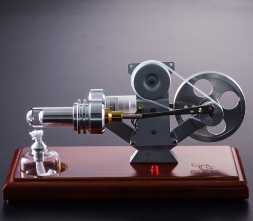 QX-FD-01:   Air Stirling Engine Model Electric Generator Motor Steam Power Stirling Engine Model