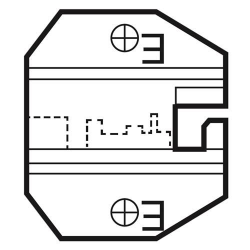 1PK-3003D17 : Die Set For RJ50 10 P Modular Plugs