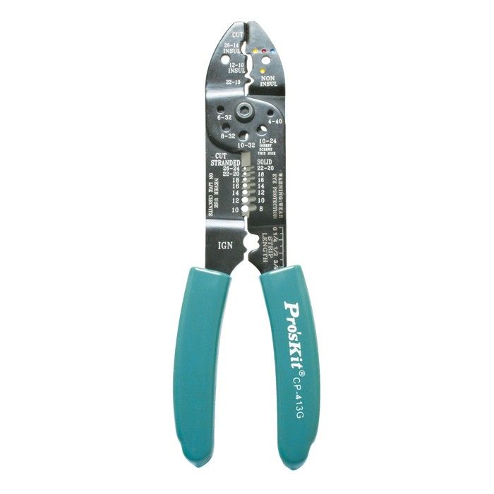 CP-413G: Heavy Duty Wire Strippers/ Crimpers(8.5