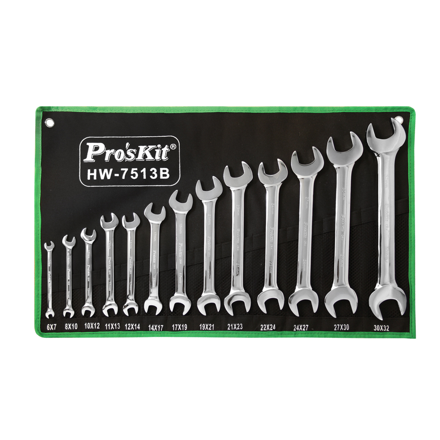 HW-7513B : Double Open End Wrench