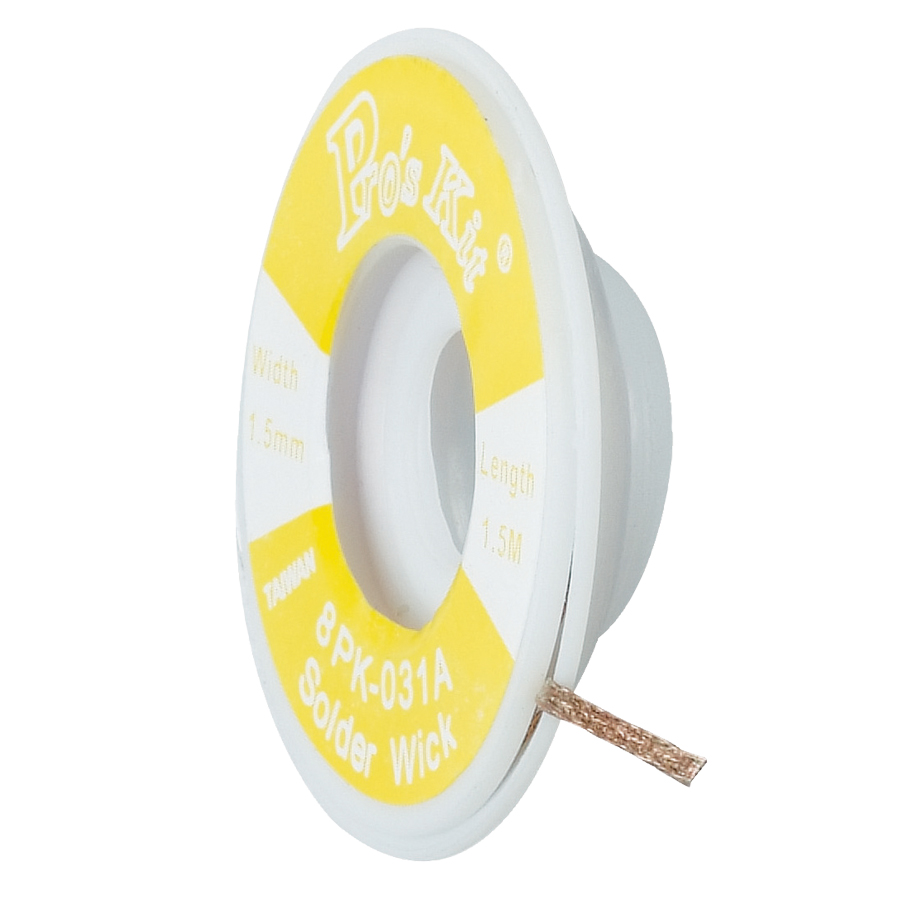 8PK-031A : Desoldering Wick for Width 1.5mm