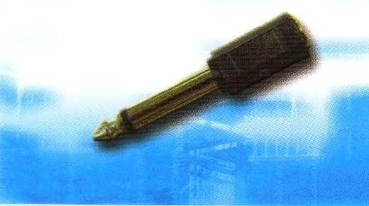 CAD2048: 6.35MM MONOPLUG-3.5MM ST JACK