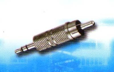 CAD2568: RCA PLUG 3,5MM ST PLUG METAL