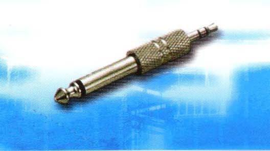 CAD2590: 6.35MM MO PLUG-3,5MM ST PLUG