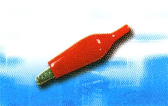 CL4004B : Color Clip, with Vinyl Boot, Large Black Color