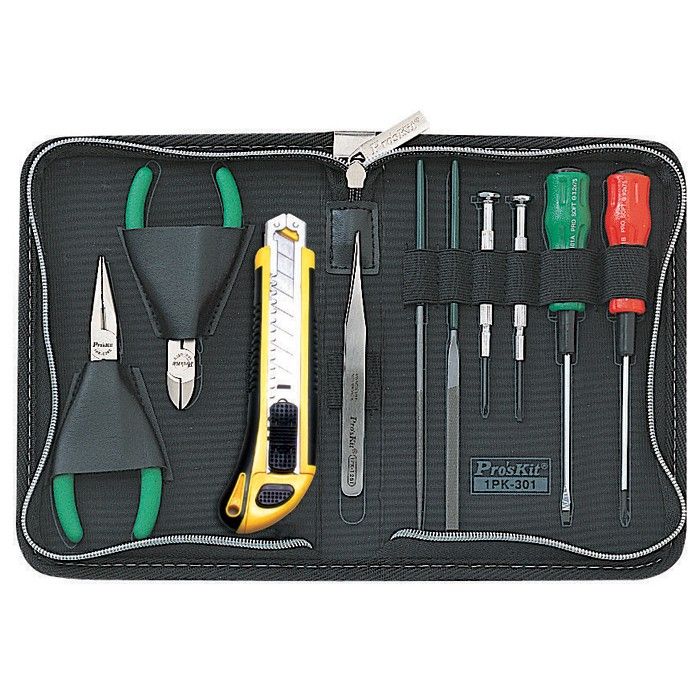 1PK-301 10Pcs Compact Tool Kit
