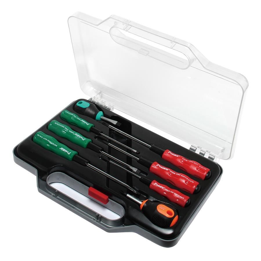 1PK-9401 8Pcs Pro-Soft Screwdriver Set