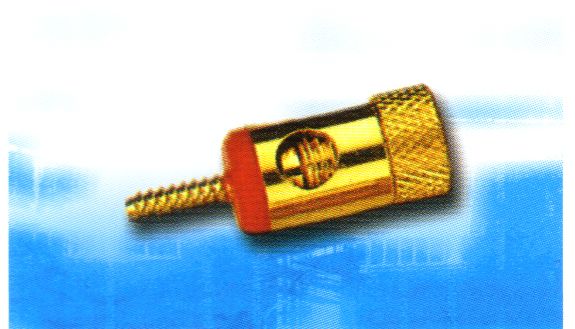CT4606 Binding Post with 10mm shaft,Red/Black