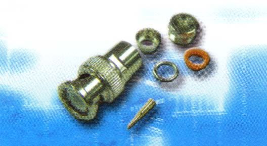 CVP1783B: BNC PLUG FOR CABLE,RG-59U(75 Ohm)