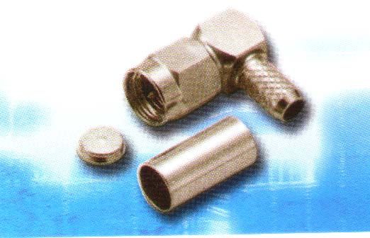 CVP1881: SMA ANGULAR PLUG,CRIMP TYPE