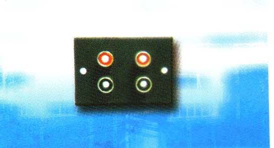 CJ3156: 4P RCA JACK,TERMINAL BOARD