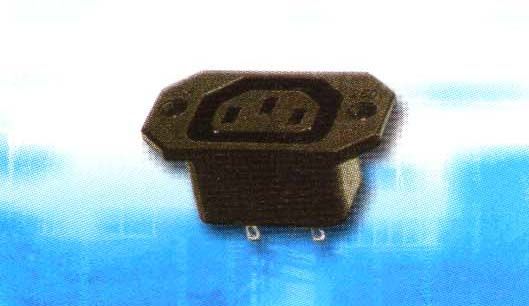 CJ3216: 3P AC POWER JACK,PANEL MOUNT