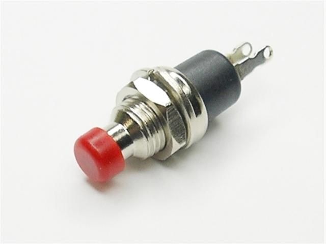 CS5104R: MINIATURE P.B SWITCH OPEN TYPE RED