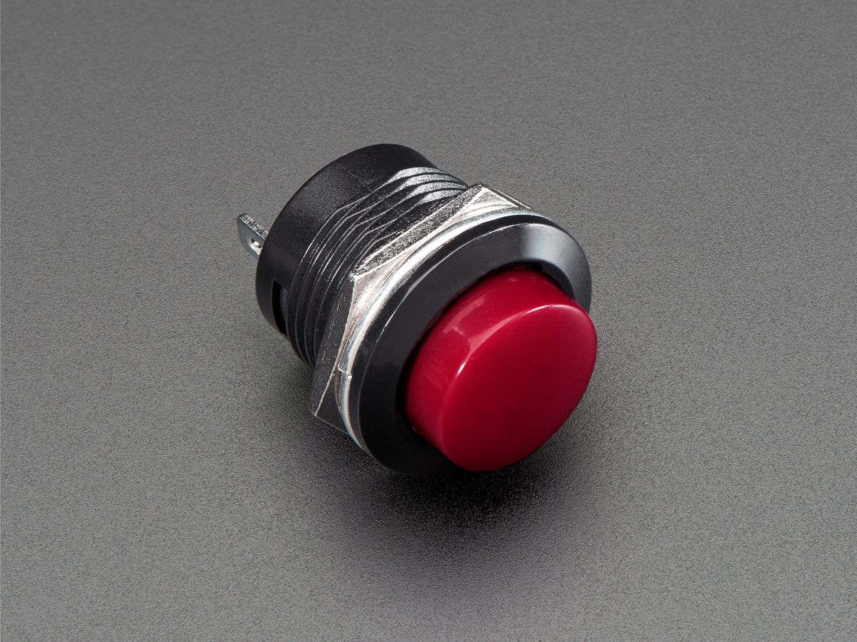 CS5107R: MINIATURE P.B SWITCH OPEN TYPE RED