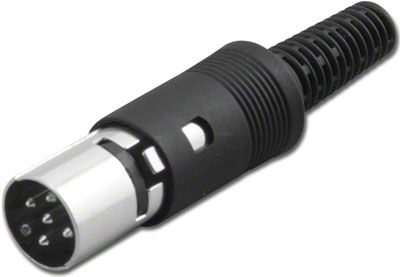 CAP1200B: 4P DIN PLUG