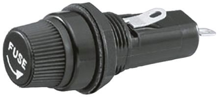 CAP1254: FUSE HOLDER 6.4X 30mm 250V/10A