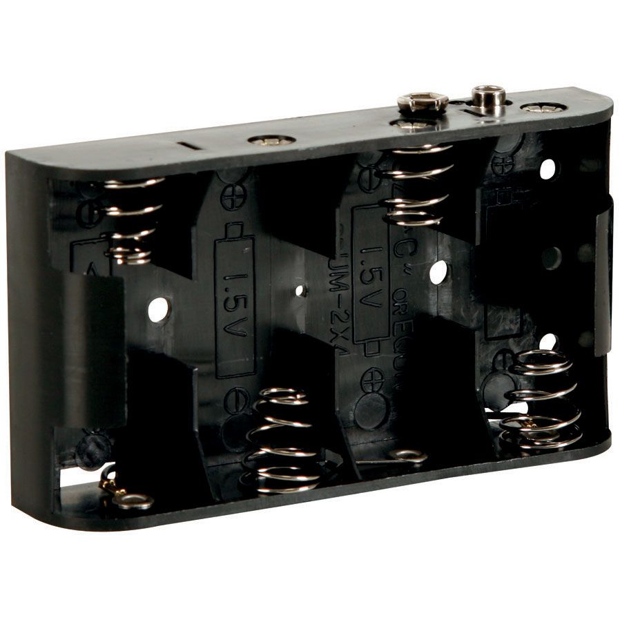 24-2 UM 2X4: BATTERY HOLDER UM2X4,FOR 4 "C" CELLS