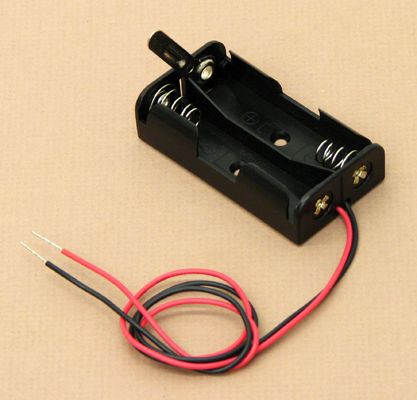 32-8 UM 3X2: BATTERY HOLDER UM3X2,FOR 2 "AA" CELLS