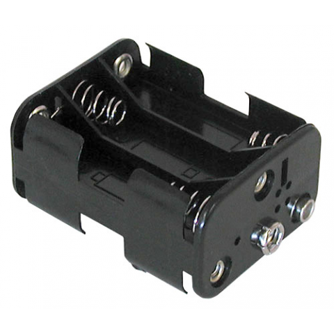 36-1 UM 3X6: BATTERY HOLDER UM3X6,FOR 6 "AA" CELLS