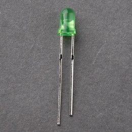 LG 2020: 3mm ROUND TYPE,GREEN DIFFUSED,EMITTED LIGHT-GREEN