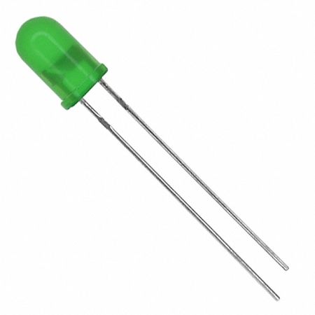 LG 3310: 5mm ROUND TYPE,GREEN DIFFUSED,EMITTED LIGHT-GREEN
