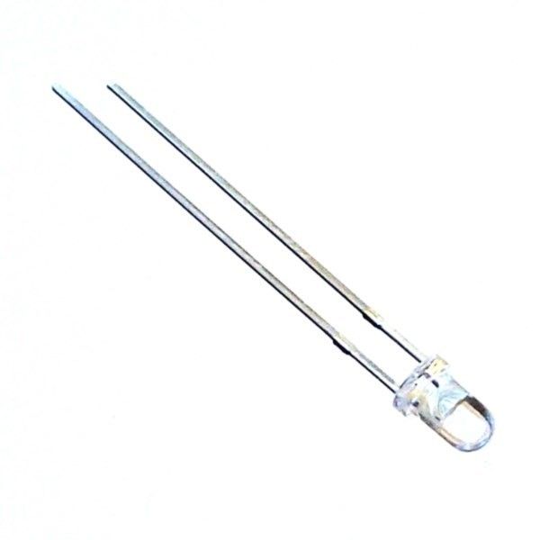 LVG 2043: 3mm GREEN ROUND TYPE,HI-BRIGHT,WATER CLEAR