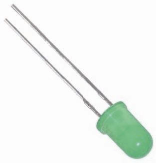 LG 3330: 5mm ROUND TYPE,GREEN DIFFUSED,EMITTED LIGHT-GREEN