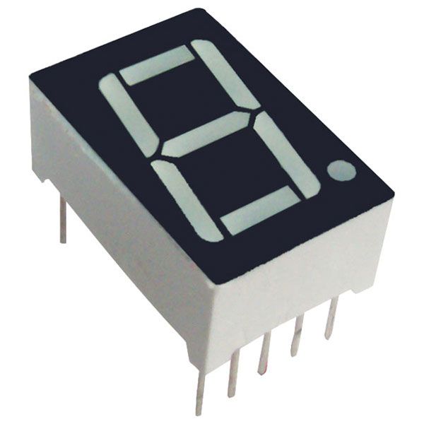 MAN 6640: 0.5" SINGLE DIGIT,COMMON CATHODE,ORANGE
