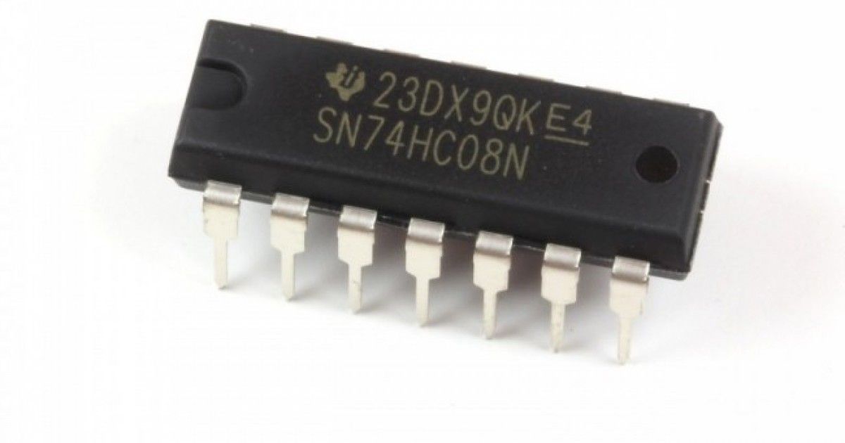 74HC08: 14 PIN QUAD 2 INPUT AND GATE