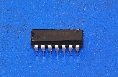 74HC09: 14 PIN QUAD 2 INPUT AND GATE (O.C)