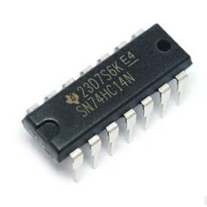 74HC14: 14 PIN HEX SCHMITT TRIGGER INVERTER
