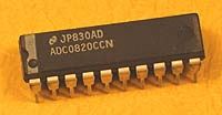 ADC0820CCN: 20PIN 8BIT High speed A/D CONVERTER W/TRACK/HOLD FUNCTION