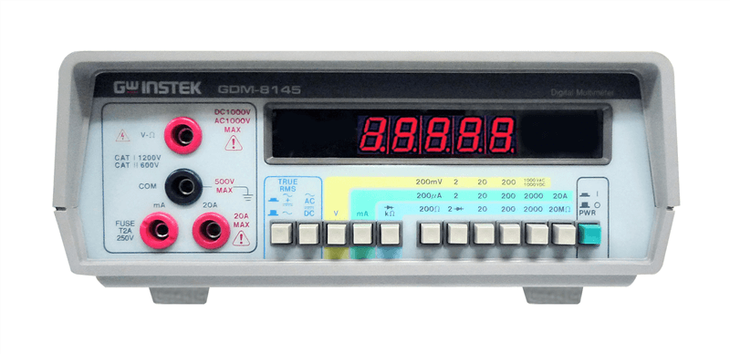 GDM-8145: BENCH TOP 4 1/2 DIGITS TRUE R.M.S DIGITAL MULTIMETER
