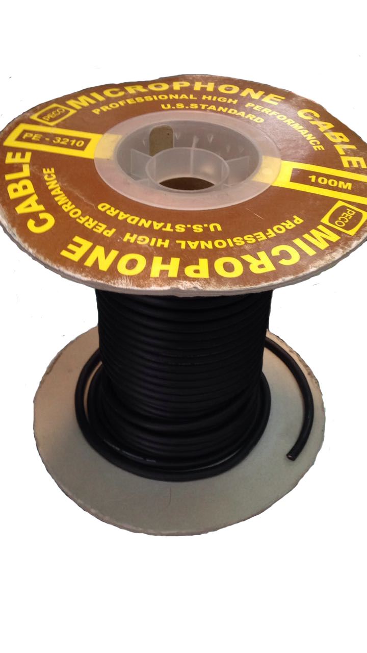 PE-3210:  MICROPHONE CABLE (per meter)