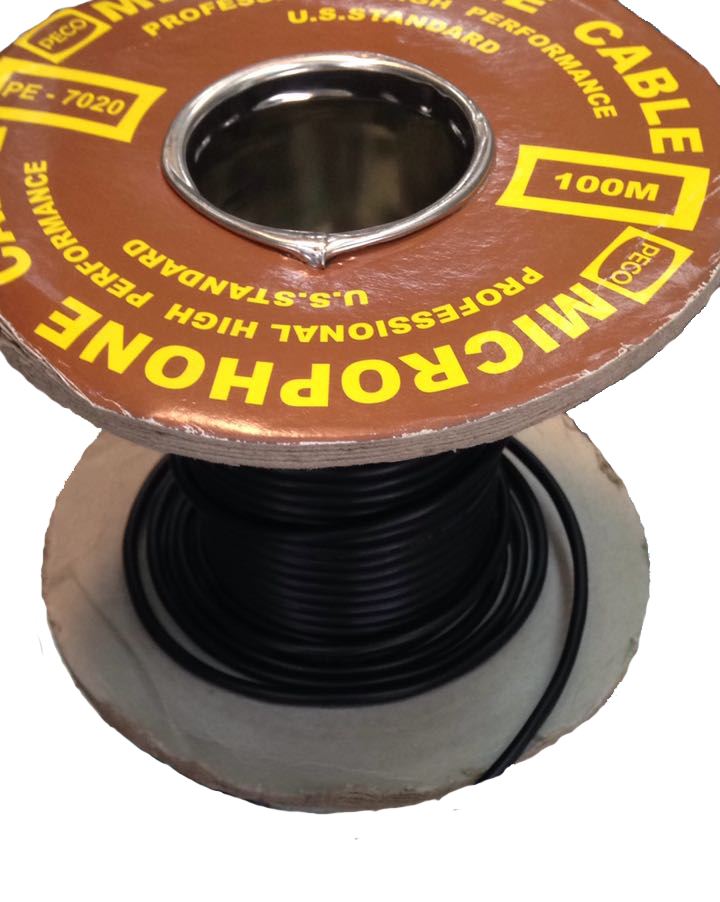 PE-7020: MICROPHONE CABLE  (per meter)
