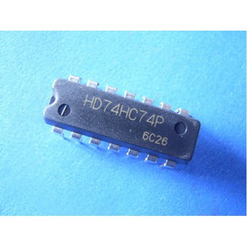 74HC74: 14 DUAL D-EDGE TRIGGERED FLIP-FLOP