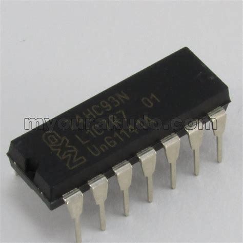 74HC93: 14P 4 Bit Binary Counter